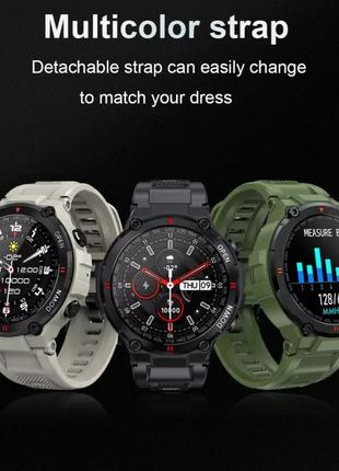 Мужские смарт-часы smart watch pm78-g / фитнес браслет трекер / розумний годинник5 фото