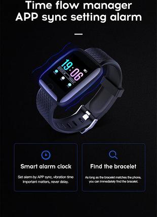 Фитнес-браслет smart band msd-13 черный6 фото