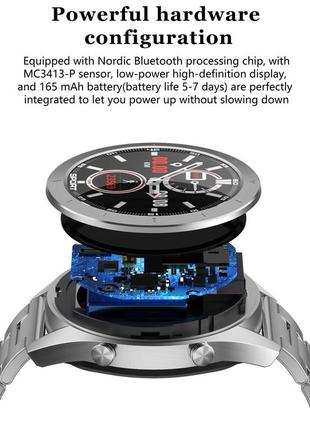 Cмарт-часы full touch screen sport smart watch hs99-dh зеленый6 фото