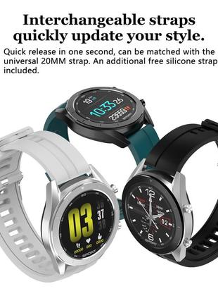 Cмарт-часы full touch screen sport smart watch hs99-dh зеленый5 фото