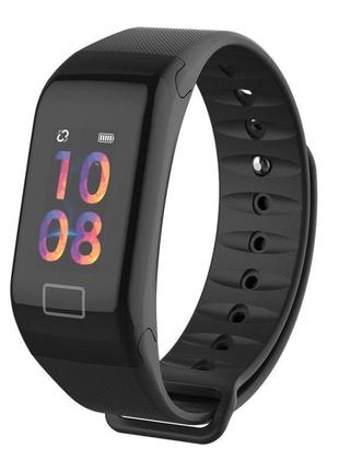 Фитнес-браслет smart bracelet f1 plus черный