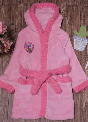 Махровый халатик paw patrol