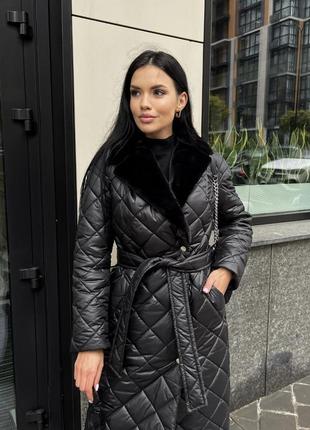 Стильне жіноче пальто стокгольм зима5 фото