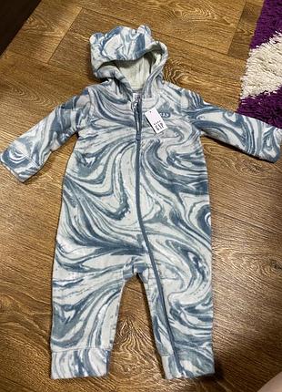 Человечек комбинезон флисовый gap 6-12 мес