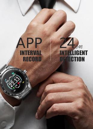 Cмарт-часы smart watch lige hs-b26 черный2 фото