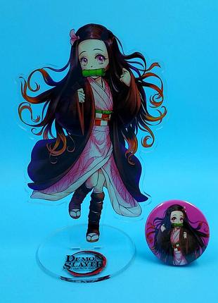 Акриловая фигурка незуко (demon slayer)