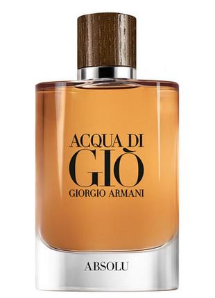 Armani aqua di gio absolu тестер 50 мл