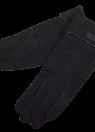 Рукавички сенсорні на флісі ірина 8,5 чорні