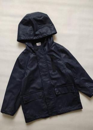 Куртка грязепруф на флисе дождевик на мальчика, р. 1101 фото