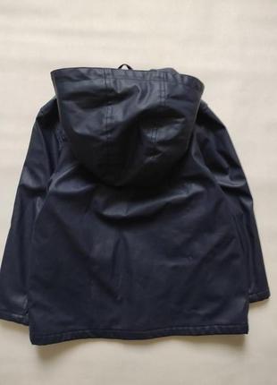 Куртка грязепруф на флисе дождевик на мальчика, р. 1102 фото