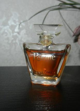 Poeme lancome, edp, парфуми, оригінал, вінтажна мініатюра, вінтаж