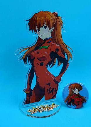 Акриловая фигурка аска (евангелион)