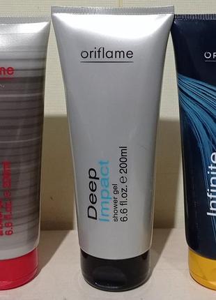 Гель шампунь для тела и волос для душа s8 deep impact infinite rush true instinct oriflame