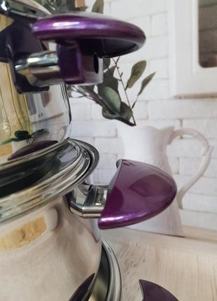 Набор кухонной посуды oms 1036-purple6 фото