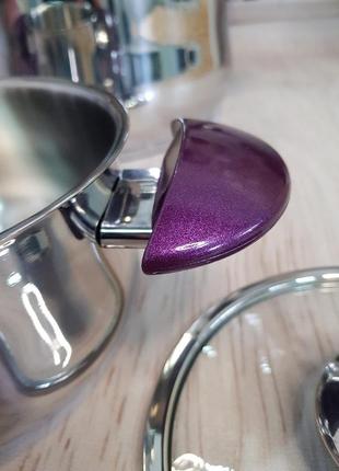 Набор кухонной посуды oms 1036-purple7 фото