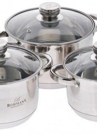 Набор посуды bohmann bh 06-275 6 пр.