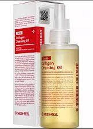 Гидрофильное масло с пробиотиками и коллагеном medi-peel red lacto collagen cleansing oil 200мл1 фото