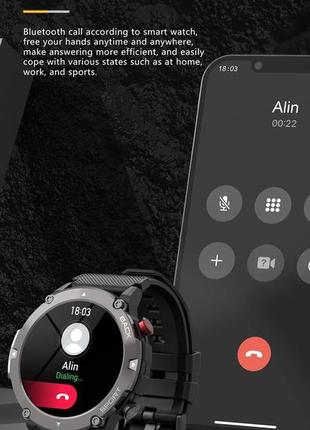 Мужские смарт-часы smart watch coodi vc12b / умные часы / фитнес браслет трекер3 фото