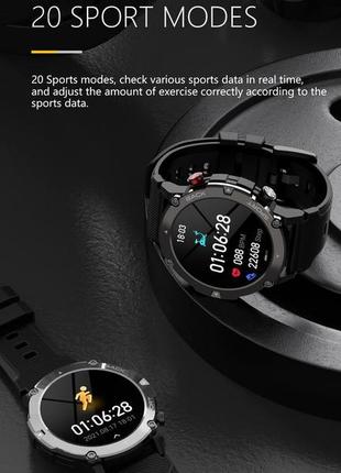 Мужские смарт-часы smart watch coodi vc12b / умные часы / фитнес браслет трекер4 фото