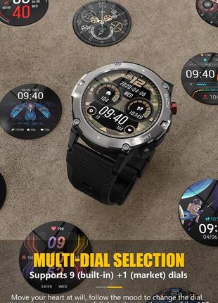 Мужские смарт-часы smart watch coodi vc12b / умные часы / фитнес браслет трекер6 фото