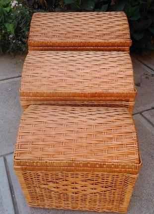 Сундуки для белья 3 шт.