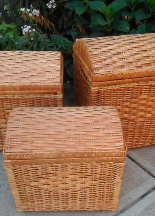 Сундуки для белья 3 шт.