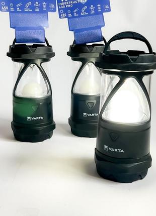 Фонарь ліхтар varta ip 67 військовий тактичний кемпінг 360 ч/20 м/450 лм