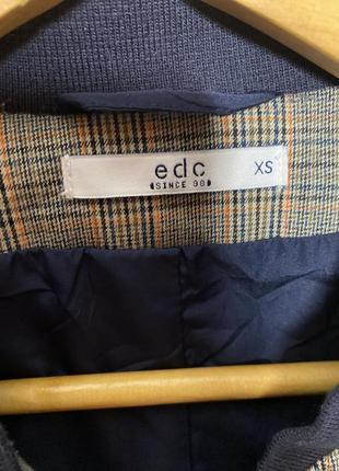 Куртка бомбер з вишивкою edc, xs4 фото