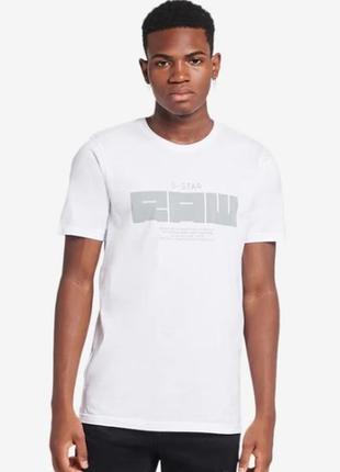 Футболка g-star raw gr slim ss tee