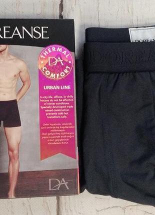 Мужские серые термотрусы термошорты doreanse thermo viloft 1905