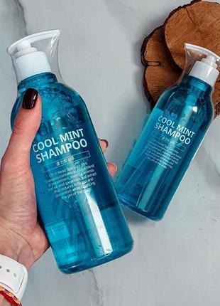 Освежающий шампунь для волос esthetic house cp-1 cool mint shampoo