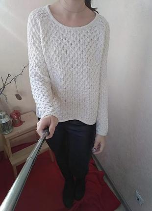 Ажурный джемпер only 2