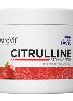 Цитруллин ostrovit citrulline 210 грамм вкус :strawberry