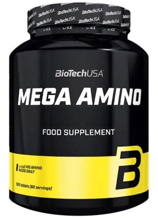 Амінокислоти bio tech mega amino 500 таблеток