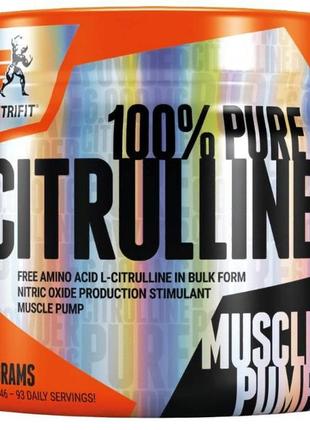Амінокислота extrifit citrulline pure  300 грам смак : orange