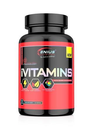 Витаминный комплекс genius nutrition ivitamins 60 капсул1 фото