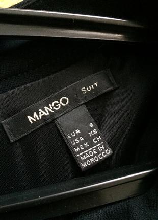 Платье mango с кожаной вставкой s-m-l2 фото