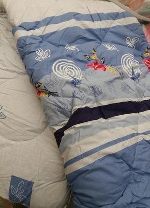 Теплое одеяло из овечьей шерсти 175*210. хлопок. цвета разные.