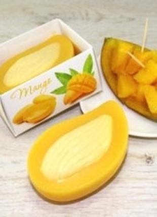 Подарочное мыло ручной работы "манго"1 фото