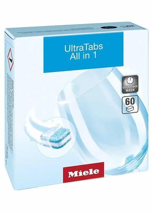 Таблетки miele ultra tabs multi  для посудомоечных машин 60 шт1 фото