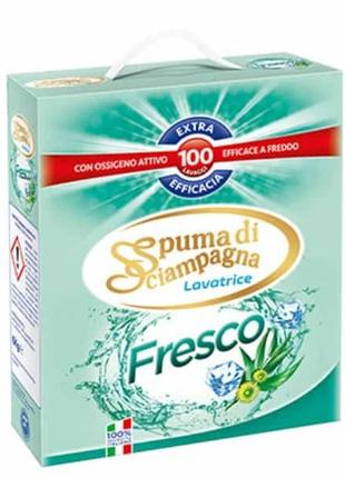 Cтиральный порошок spuma di sciampagna fresco - universal - 100 стирок - 6 кг