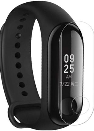 Защитная пленка mrk для xiaomi mi band 3 глянцевая (mrk7280)2 фото