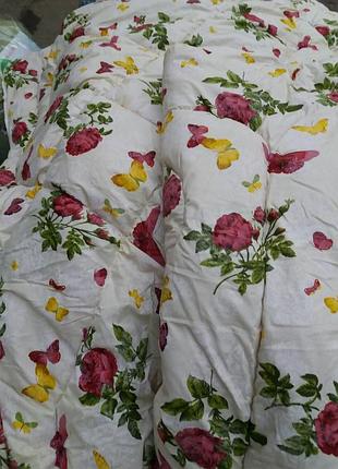 Теплое одеяло из овечьей шерсти 145*210. хлопок. цвета разные.