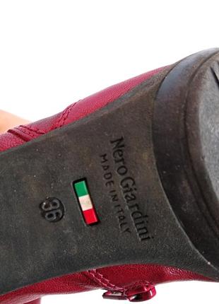 Кожаные итальянские демесезонные сапоги 36 размер3 фото