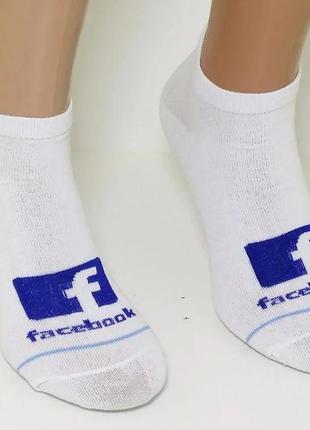 Шкарпетки rock'n ' socks facebook короткі