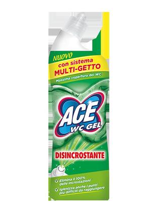 Гель ace wc gel disincrostante для чищення туалету з видаленням нальоту 700 ml