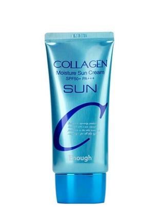 Увлажняющий солнцезащитный крем с коллагеном enough collagen moisture sun cream spf50+ pa+++2 фото