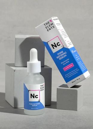 Сыворотка для сужения пор the elements pore refining serum 30ml