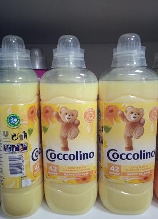 Ополаскиватель coccolino happy yelow, 1005 ml, нидерланды.1 фото