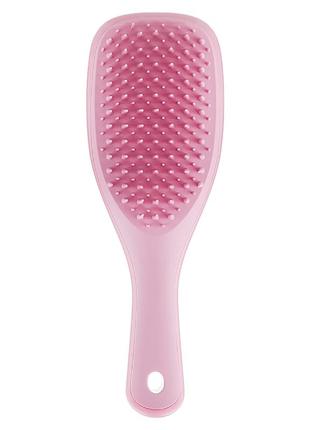 Расческа для волос tangle teezer the wet detangler mini baby pink sparkle (5060630041250)